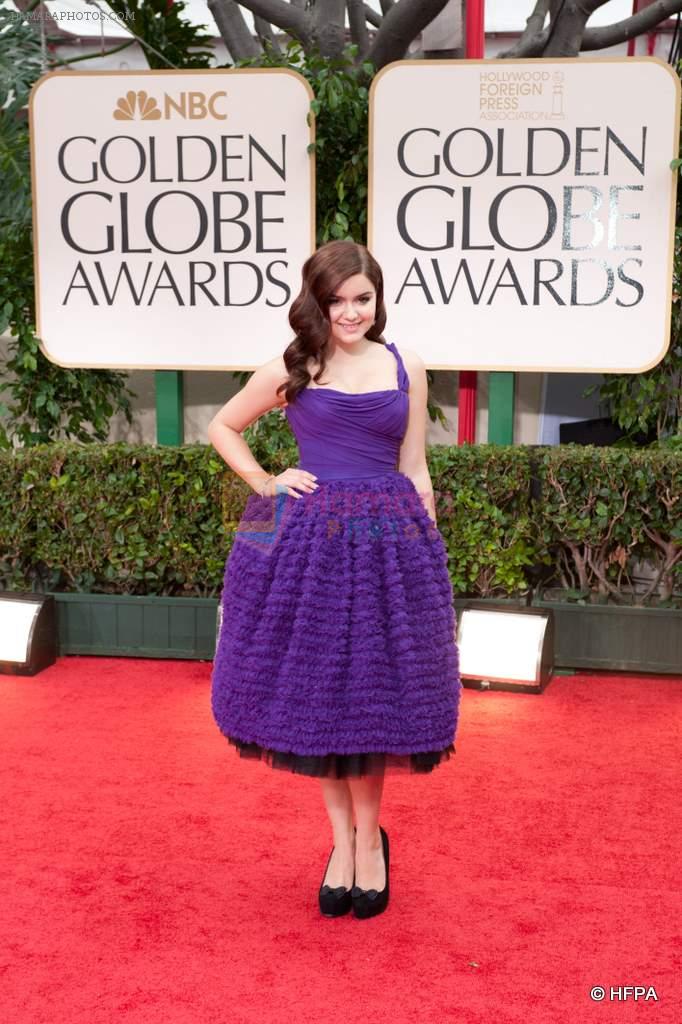 at 69th The Golden Globes Awards on 15th Jan 2012