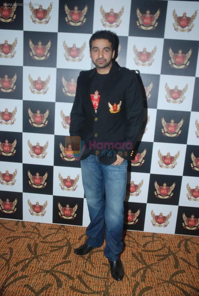 Raj Kundra at the Launch of Super Fight League in Novotel, Mumbai on 16th Jan 2012