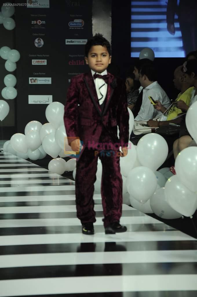 Kids walk the ramp for Rocky S at Kids Fashion Week day 1 on 17th Jan 2012