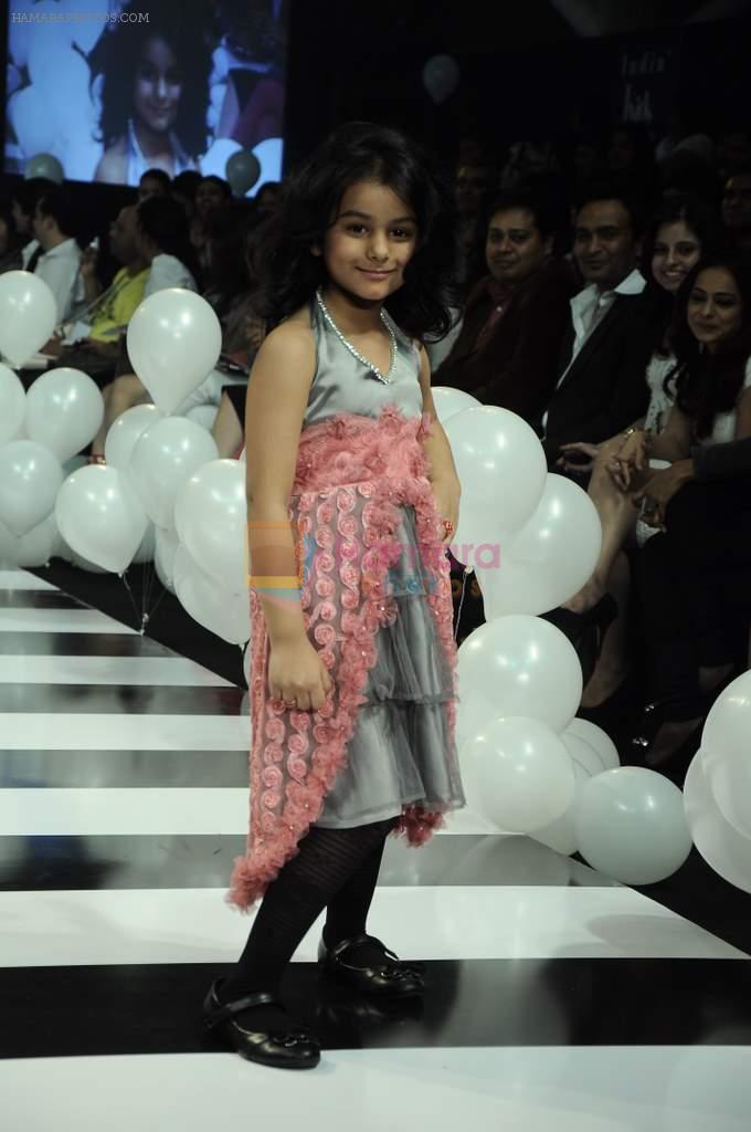 Kids walk the ramp for Rocky S at Kids Fashion Week day 1 on 17th Jan 2012