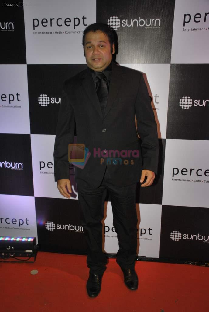 Suresh Menon at Sunburn Awards in Blue Frog on 17th Jan 2012