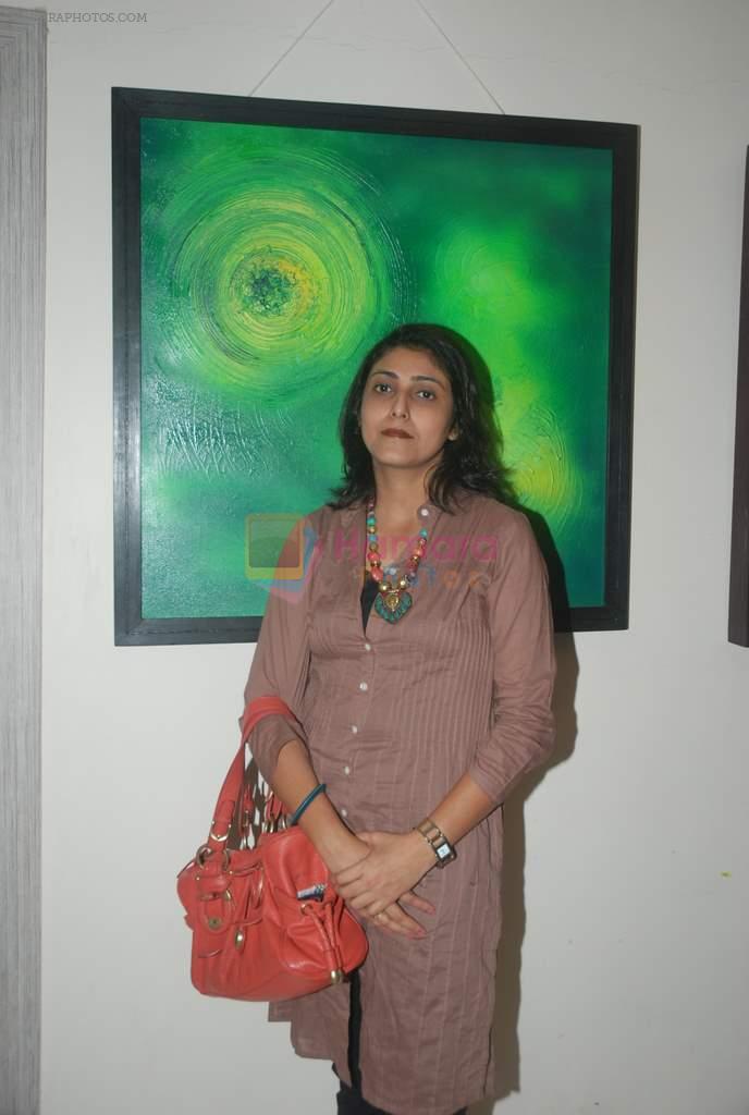 at Amisha Patel's art preview in Andheri, Mumbai on 18th Jan 2012
