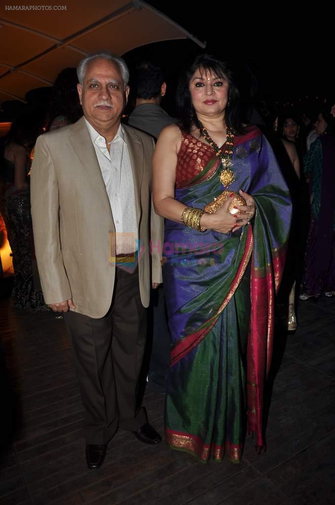 Kiran Sippy, Ramesh Sippy at Deepshikha's sangeet ceremony in Sheesha Lounge on 18th Jan 2012