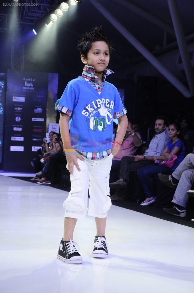 Kids walk the ramp for 612 Ivy League show at Kids Fashion Week day 2 on 18th Jan 2012
