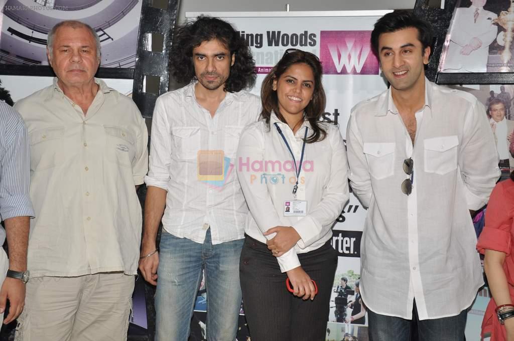 Rob Reece-HOD Acting, Imtiaz Ali, Meghna Ghai Puri, Ranbir Kapoor at Whistling Woods International
