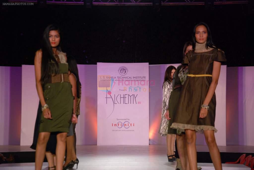 at LS Raheja Technical Institute presents Alchemy Fashion Show on 19th Jan 2012