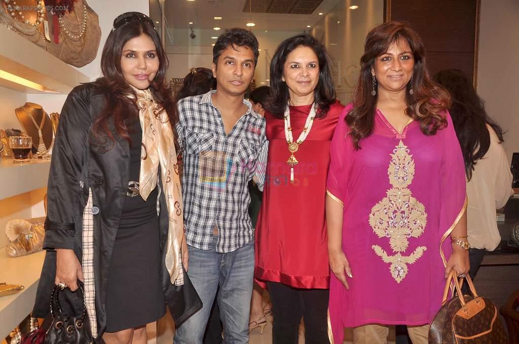 Vikram Phadnis, Nisha Jamwal, Sharmilla Khanna at the launch of Malini Agarwalla's Bespoke Design Service in The Palladium on 20th Jan 2012