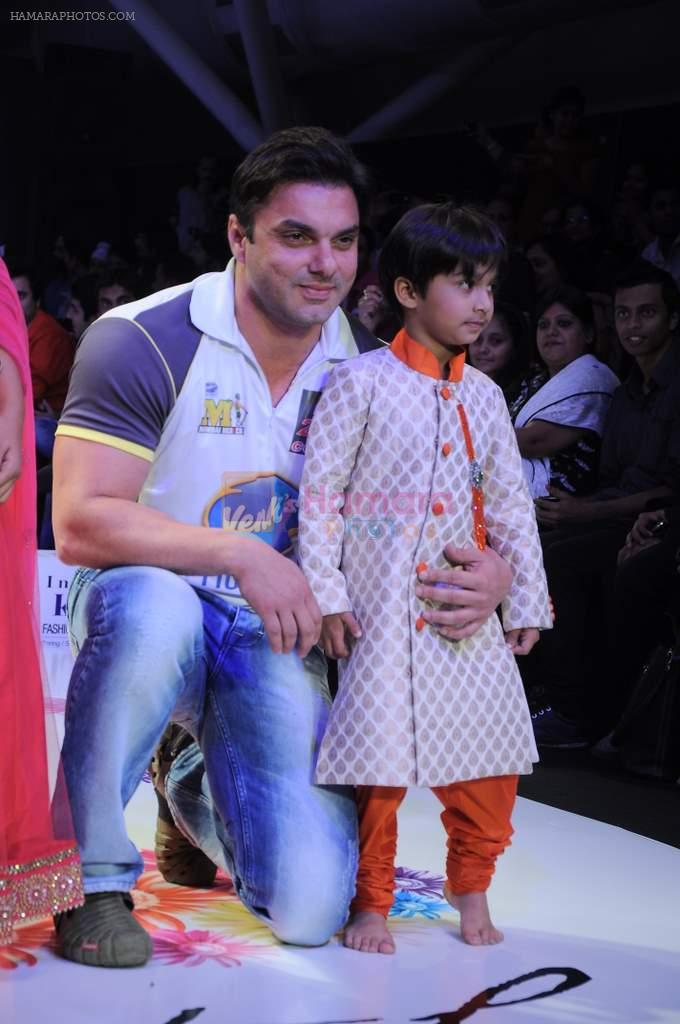 Sohail Khan on Day 3 at India Kids Fashion Show in Intercontinental The Lalit on 19th Jan 2012