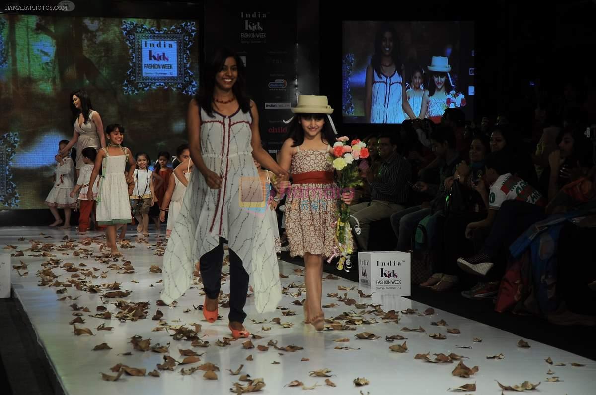 Kids walk the ramp for Ashima Singh Show at Kids Fashion Week day 3 on 19th Jan 2012