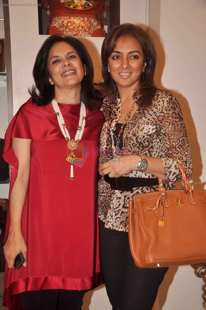 at the launch of Malini Agarwalla's Bespoke Design Service in The Palladium on 20th Jan 2012