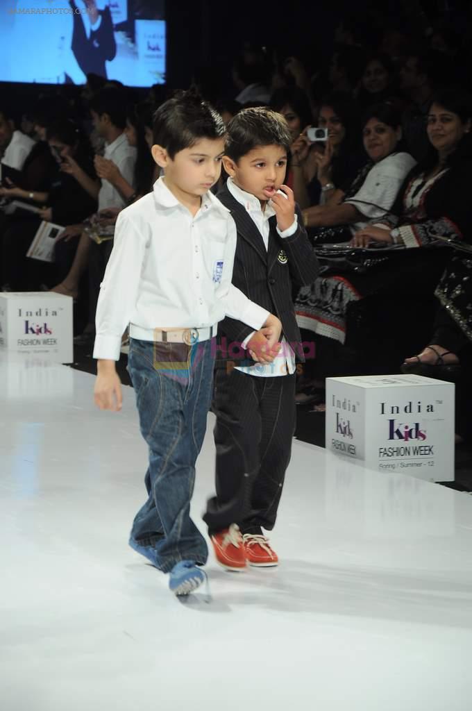 Kids walk the ramp for Kidology Show at Kids Fashion Week day 3 on 19th Jan 2012