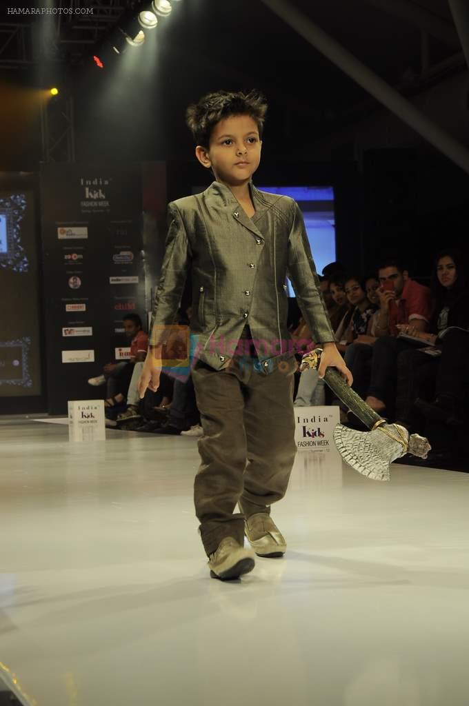 Kids walk the ramp for A Z Couture Show at Kids Fashion Week day 3 on 19th Jan 2012