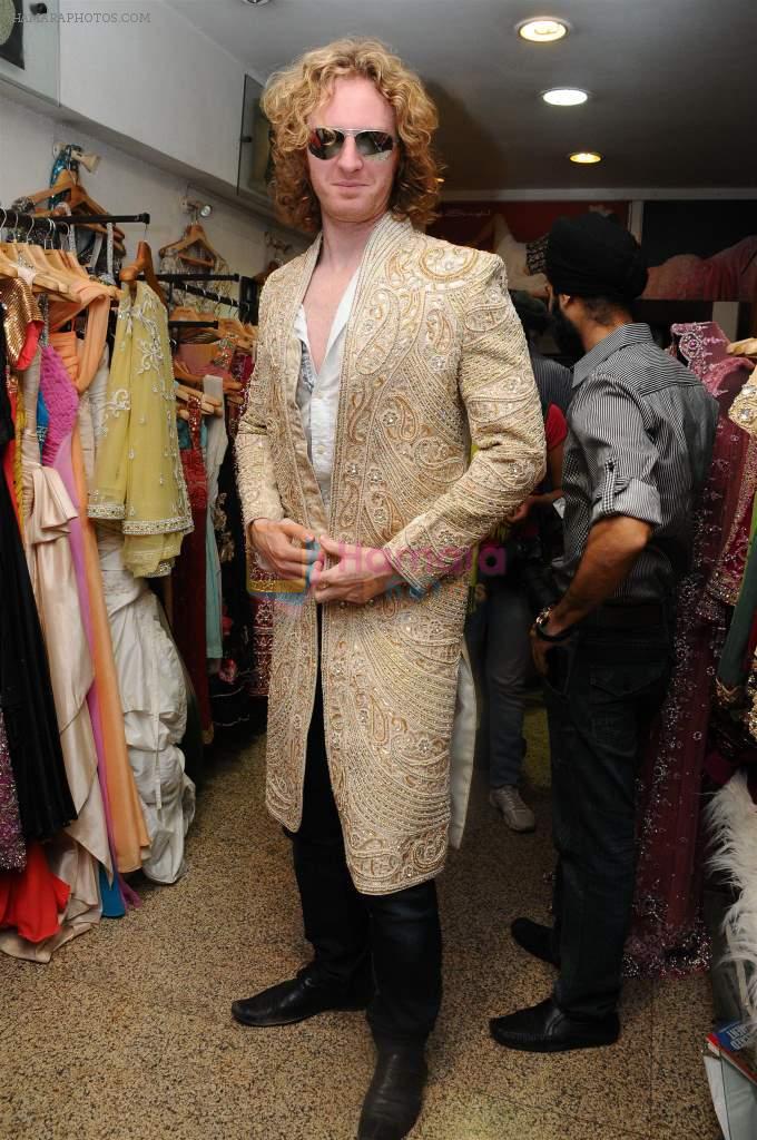 Alex at designer AD Singh store in Mumbai on 22nd Jan 2012