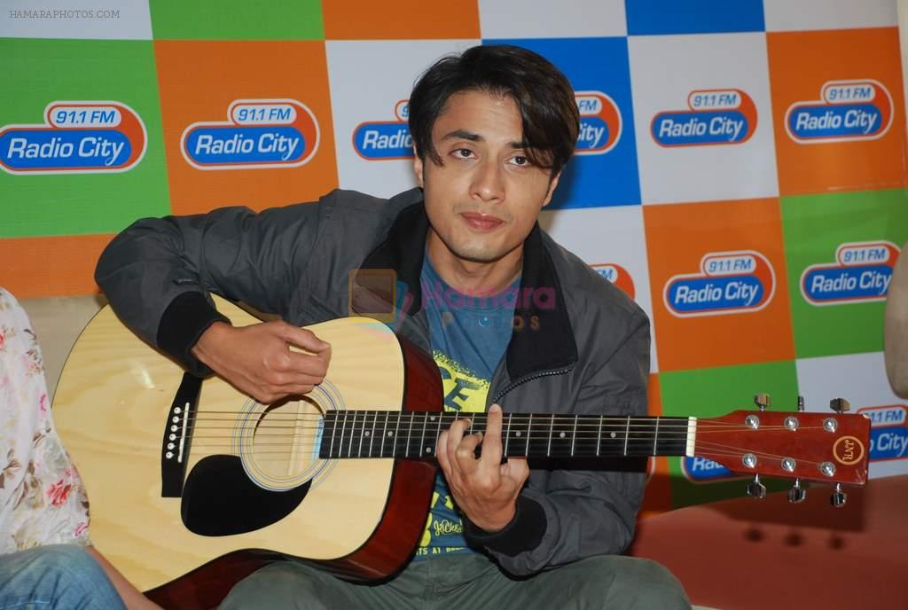 Ali Zafar at London Paris Newyork music launch in Radio City, Mumbai on 24th Jan 2012