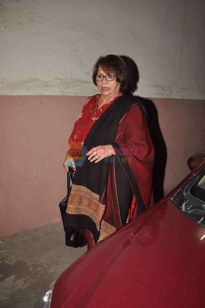 Helen at Salim Khan's screening of Agneepath in Ketnav, Mumbai on 24th Jan 2012