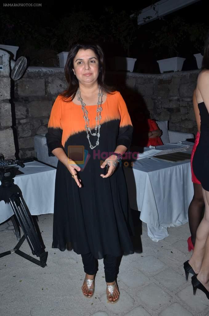 Farah Khan at the launch of ZYNG calendar in Olive on 26th Jan 2012
