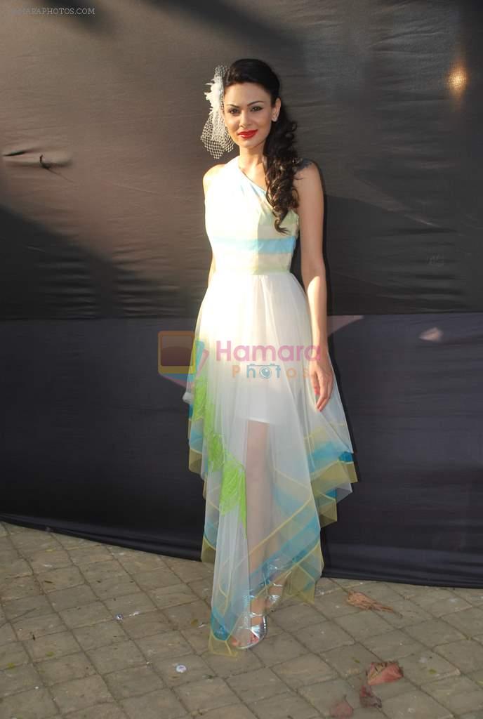 Aanchal Kumar at Designer Rahul Mishra showcases collection in Race Course on 28th Jan 2012