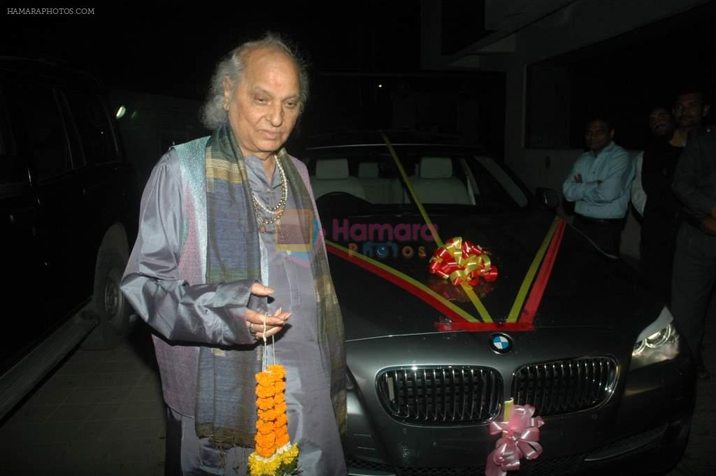 Pandit Jasraj turns 81 in Andheri, Mumbai on 28th Jan 2012