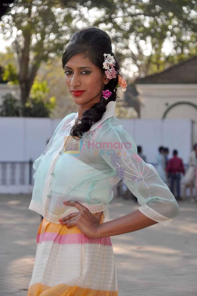 at Designer Rahul Mishra showcases collection in Race Course on 28th Jan 2012