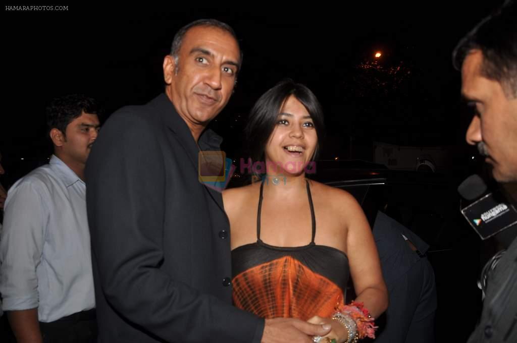 Ekta Kapoor at Sanjay Dutt's bash in Aurus on 29th Jan 2012