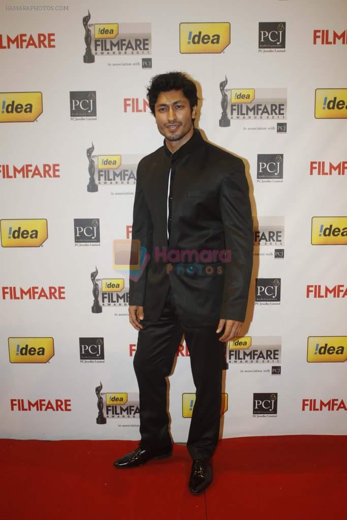 Vidyuth at 57th Idea Filmfare Awards 2011 on 29th Jan 2012