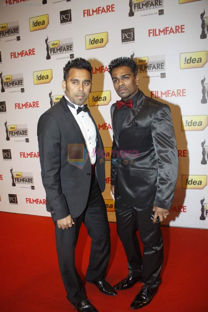 Bosco Ceaser at 57th Idea Filmfare Awards 2011 on 29th Jan 2012