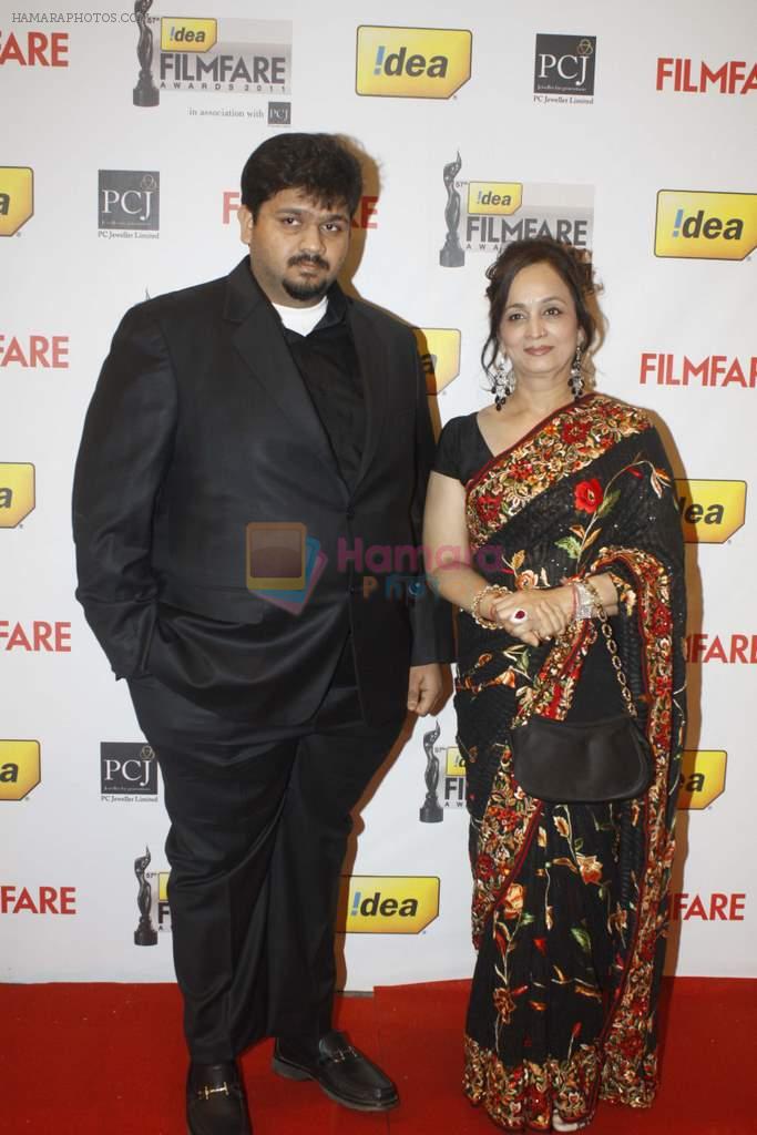 Smitha Thakrey at 57th Idea Filmfare Awards 2011 on 29th Jan 2012