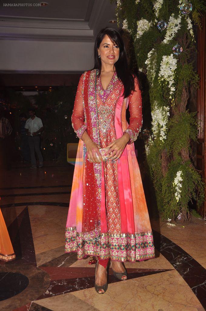 Sameera Reddy at Ritesh & Genelia's Sangeet Ceremony in Taj Lands end, Mumbai on 31st Jan 2012