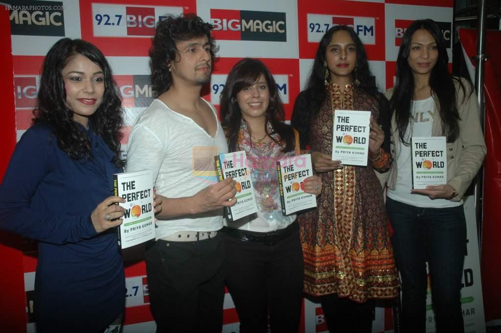 Sonu Nigam, Monikangana Dutta at the launch of Priya Kumar's book in Big FM on 31st Jan 2012