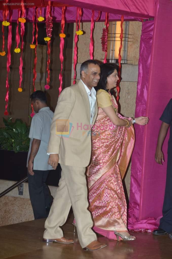 Priya Dutt at Ritesh Deshmukh and Genelia wedding in Grand Hyatt, Mumbai on 3rd Feb 2012