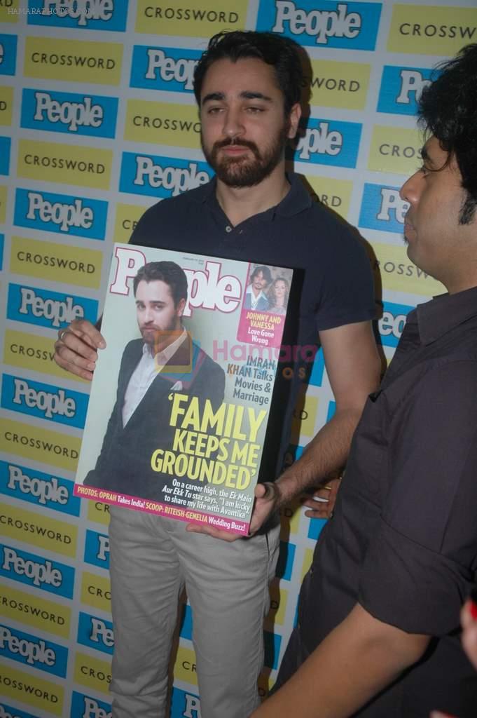 Imran Khan launches People magazines issue in Juhu, Mumbai on 2nd Feb 2012