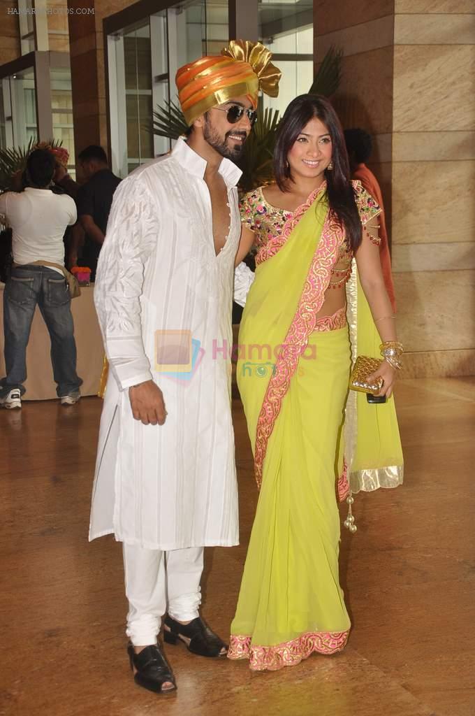 Aashish Chaudhary at Ritesh Deshmukh and Genelia wedding in Grand Hyatt, Mumbai on 3rd Feb 2012