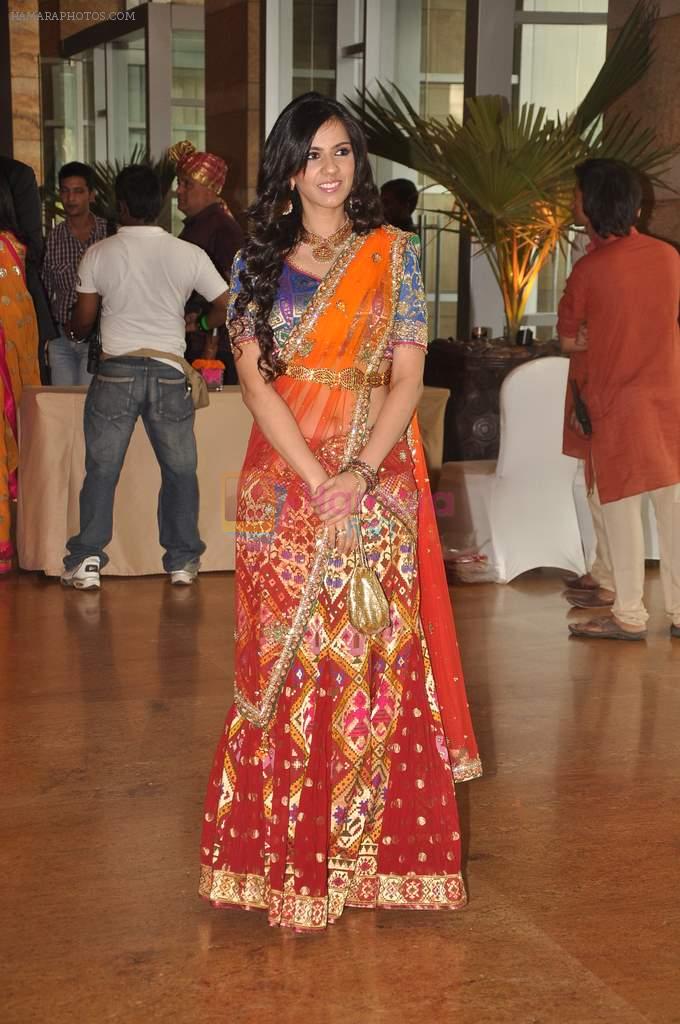 Nishka Lulla at Ritesh Deshmukh and Genelia wedding in Grand Hyatt, Mumbai on 3rd Feb 2012