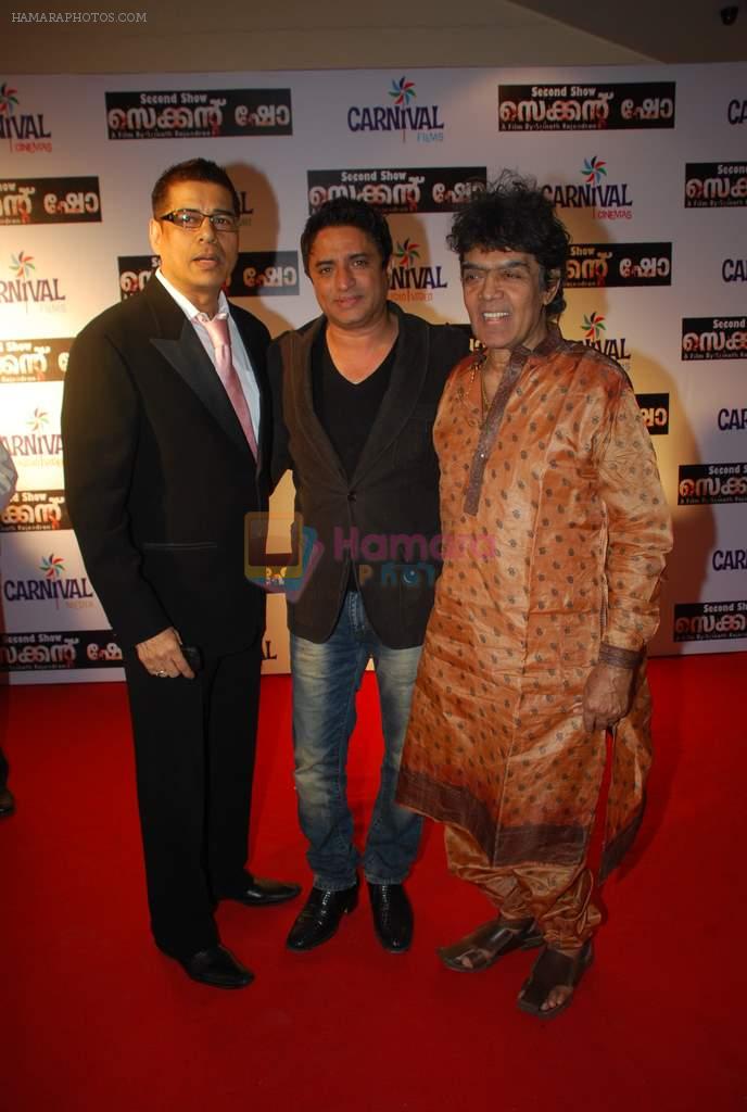 Sudesh Berry, Anand Raj Anand at Malayalam film Second Show premiere in PVR on 2nd Feb 2012