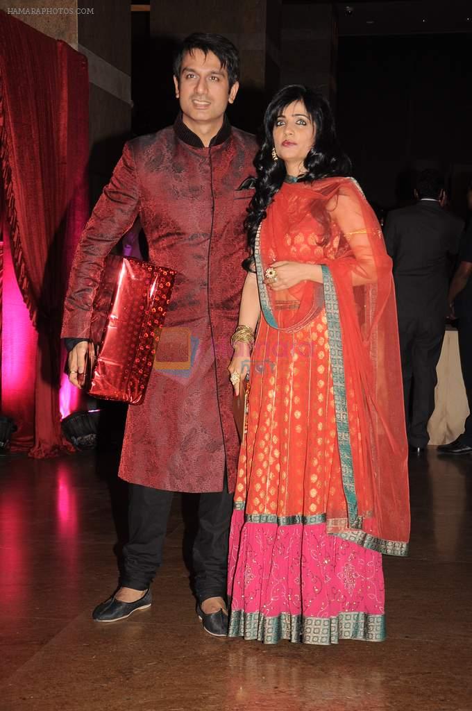 Shibani Kashyap at Genelia D'souza and Ritesh Deshmukh wedding reception in Hotel Grand Hyatt, Mumbai on 4th Feb 2012