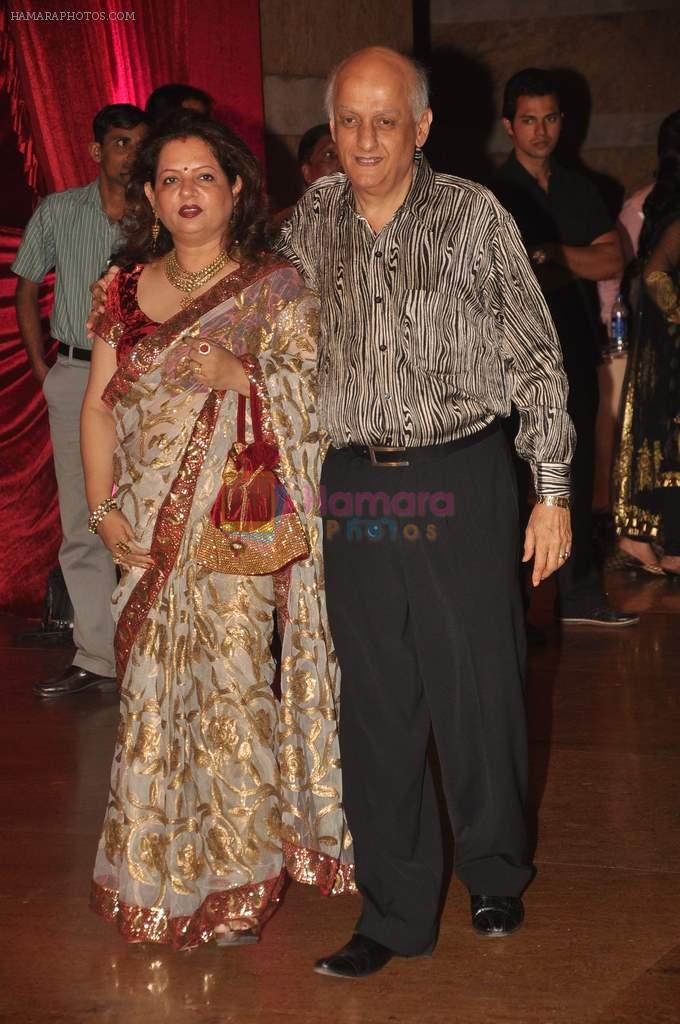Mukesh Bhat at Genelia D'souza and Ritesh Deshmukh wedding reception in Hotel Grand Hyatt, Mumbai on 4th Feb 2012
