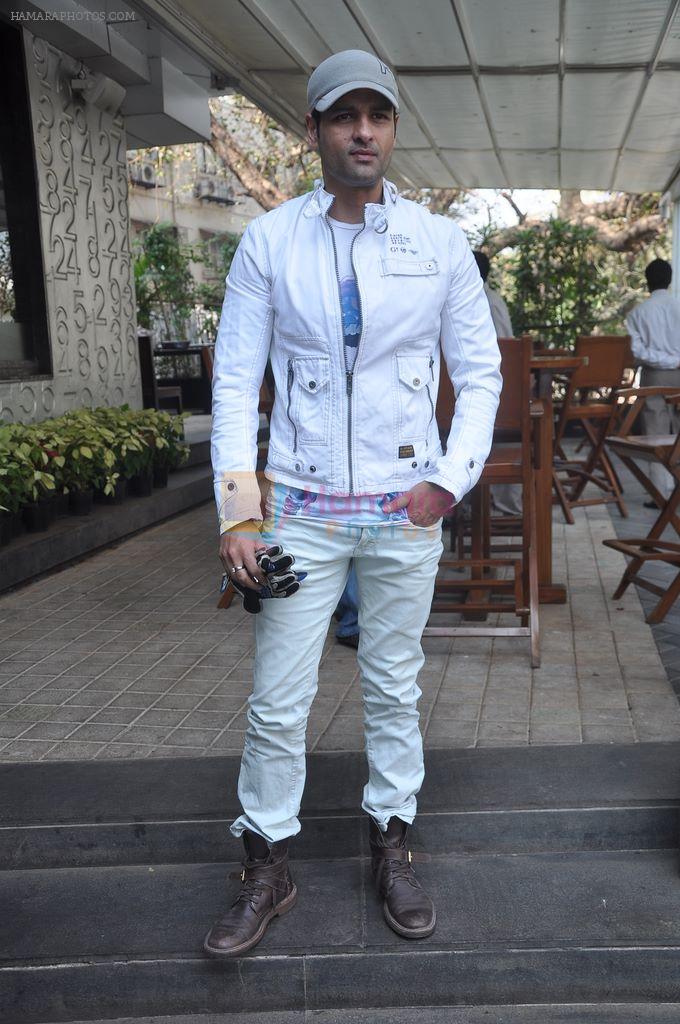 Rohit Roy at Ash Chandler and Junelia's Wedding brunch at 212 in Mumbai on 5th Feb 2012