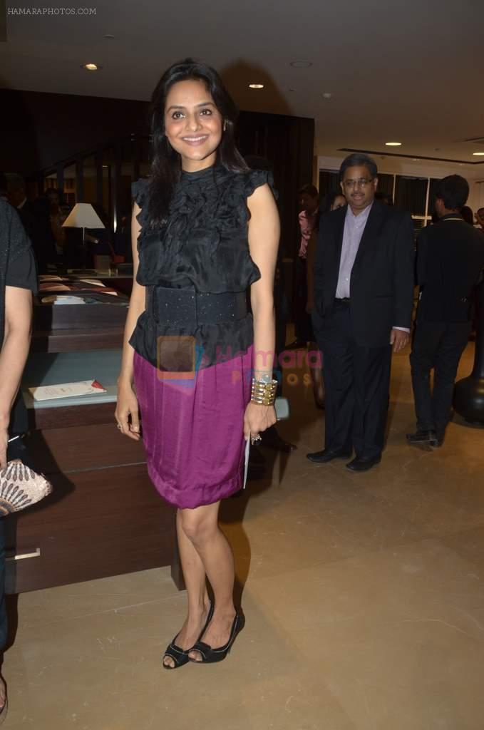 Madhoo Shah at Raymonds new store in Warden Road on 6th Feb 2012