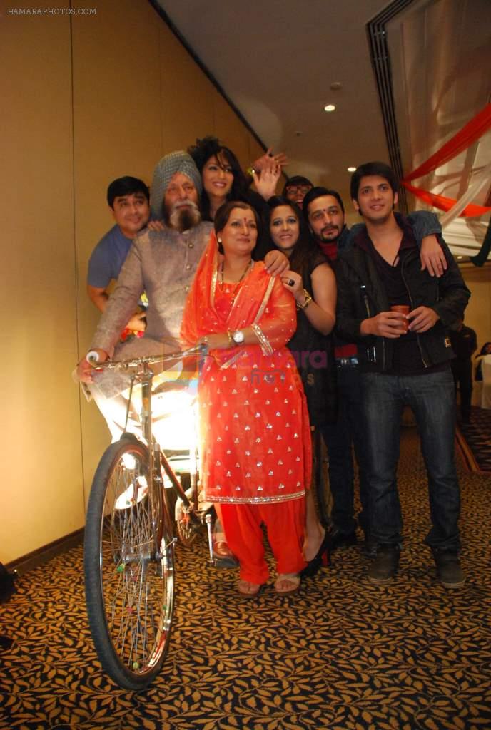Himani Shivpuri at I love my Indian new serial on SAB TV in Leela on 7th Feb 2012