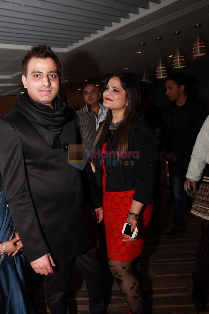 Punit Chopra and Shilpa Dutta Sethi at the launch of fashion store Studio 169 in at Moments Mall, Kirti Nagar, New Delhi on 5th Feb 2012