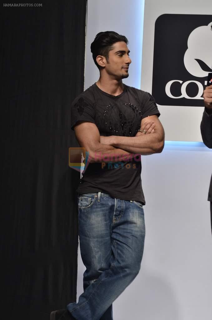 Prateik Babbar at Cotton Council of India Lets Design 4 contest in Mumbai on 8th Feb 2012