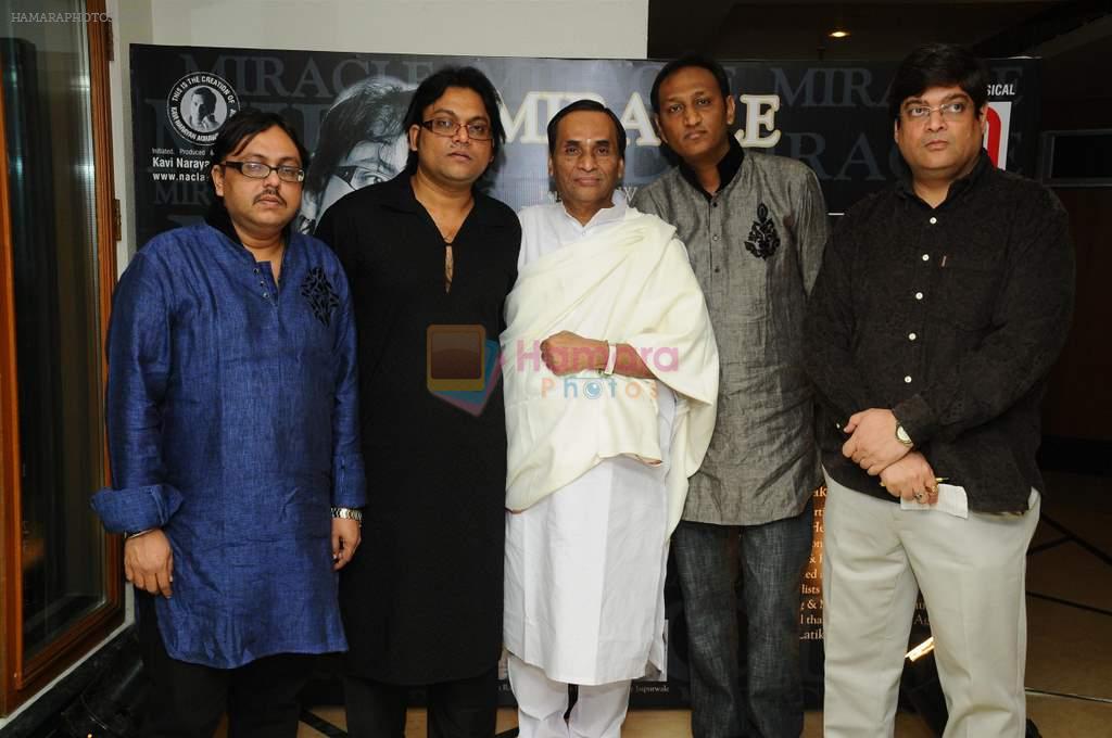 Deepak Pandit  at the launch of Deepak Pandit's Album Miracle in at Orchid Hotel, Vile Parle on 8th Feb 2012