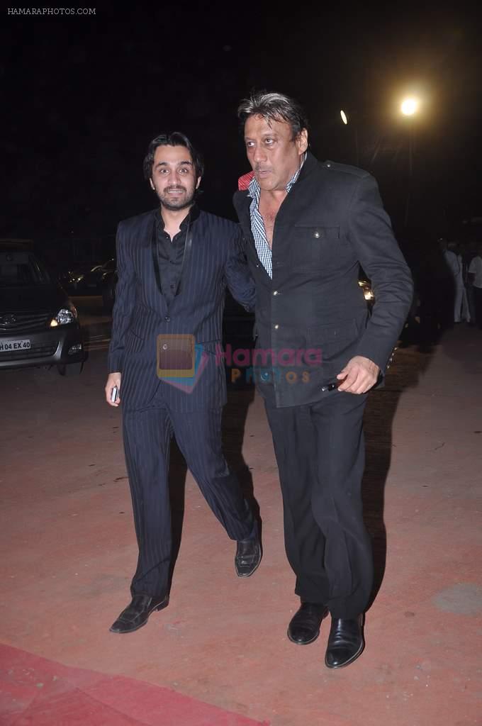 Jackie Shroff at Stardust Awards red carpet in Mumbai on 10th Feb 2012