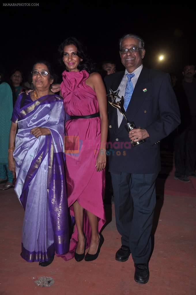 Poorna Jagannathan at Stardust Awards red carpet in Mumbai on 10th Feb 2012