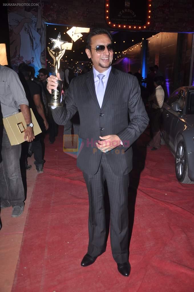 Gulshan Grover at Stardust Awards red carpet in Mumbai on 10th Feb 2012