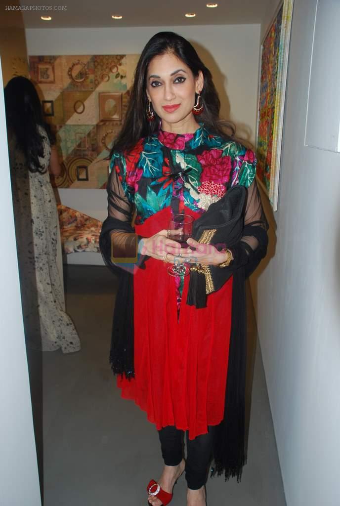 Lucky Morani at Trishla Jain's art event in Mumbai on 10th Feb 2012