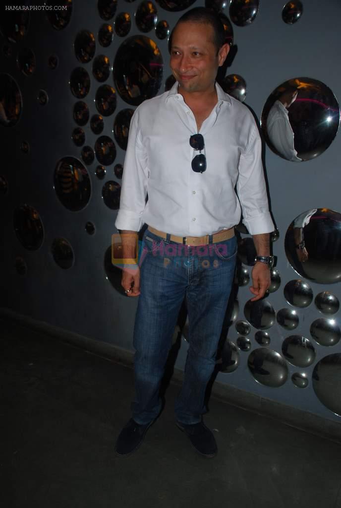 at Viren Shah's happy slappy party in Blue Frog on 12th Feb 2012