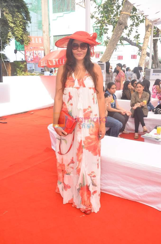 Nisha Jamwal at Elle Race in Mumbai on 12th Feb 2012