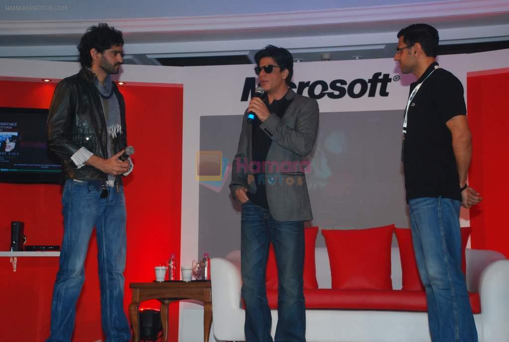 Shahrukh Khan, Gaurav Kapoor at Don2 Microsoft promotions in Taj Land's End, Mumbai on 15th Feb 2012