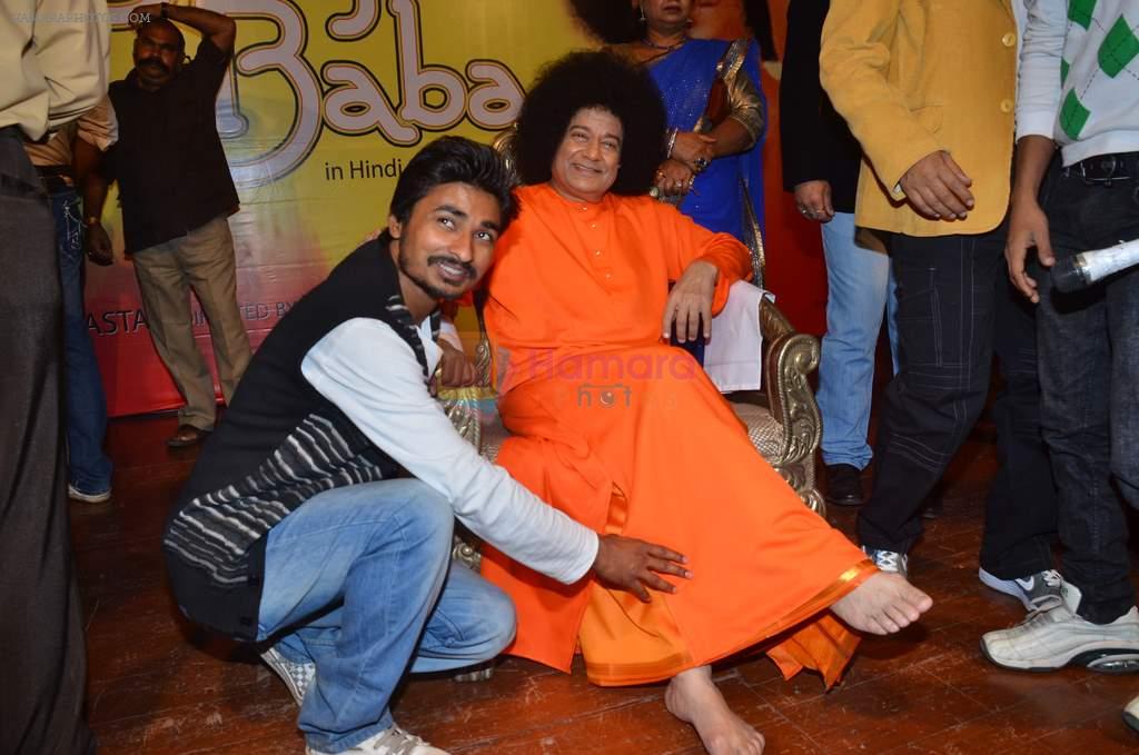 Anup Jalota in Satya Saibaba film in Iskcon, Mumbai on 16th Feb 2012